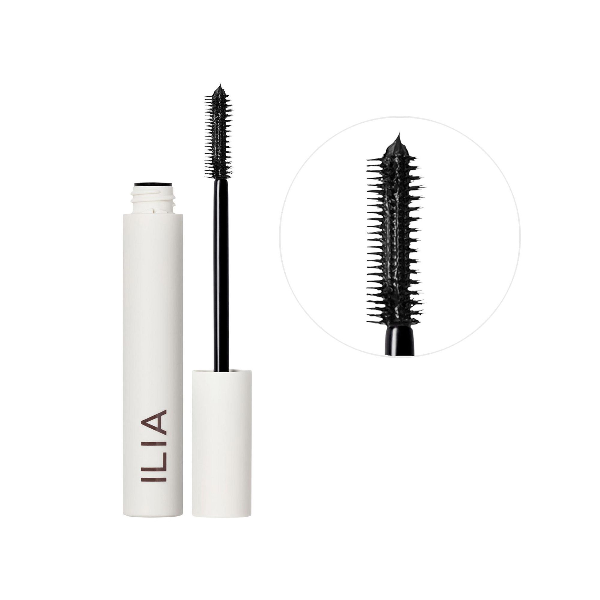 ILIA Mini Limitless Lash Lengthening Mascara, Size: .27 Oz, After Black