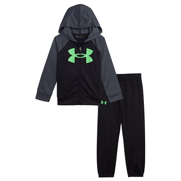 Baby Boy Under Armour Logo Zip Hoodie & Pants Set