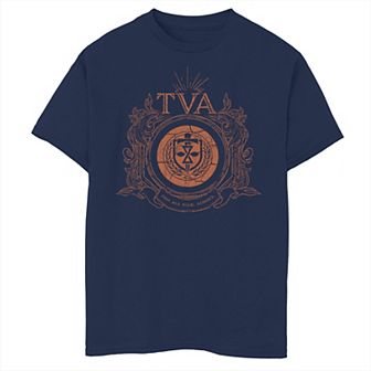 Boys 8-20 Marvel Studios Time Variance Authority Distressed Logo Graphic Tee
