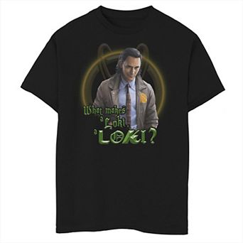 Boys 8-20 Marvel Studios Loki What Makes A Loki A Loki Graphic Tee