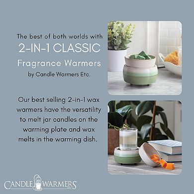 Candle Warmers Etc. Matcha Latte 2-in-1 Warmer