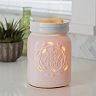 Candle Warmers Etc. Mason Jar Illumination Fragrance Warmer Bundle With 2 Wax Melts