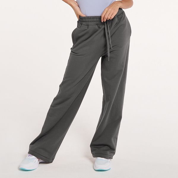 Women's FLX Embrace High-Waisted Wide-Leg Sweatpants