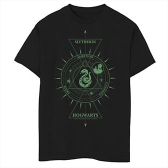 Boys 8-20 Harry Potter Slytherin Geometric Attribute Logo Graphic Tee