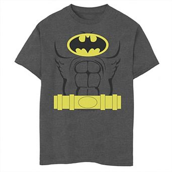 Boys 8-20 DC Comics Batman Costume Outline Graphic Tee