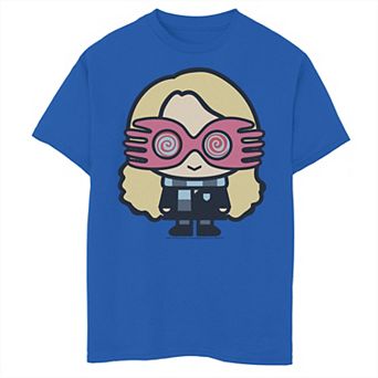 Boys 6-20 Harry Potter Luna Lovegood Cute Cartoon Style Portrait Graphic Tee