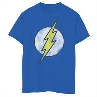 Boys 8-20 DC Comics The Flash Large Classic Chest Logo Graphic Tee
