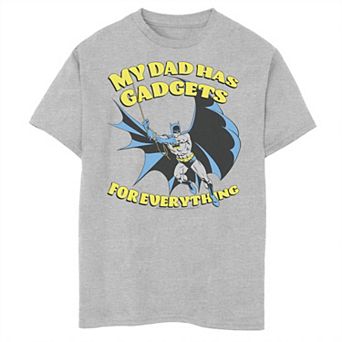 Boys 8-20 DC Comics Father's Day Batman Dad Has Gadgets Graphic Tee