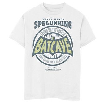 Boys 8-20 Batman Batcave Mancave Graphic Tee