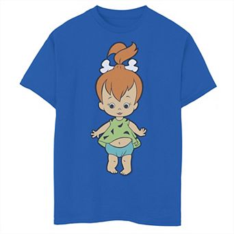 Boys 8-20 The Flinstones Pebbles Flinstone Portrait Graphic Tee