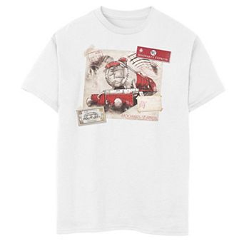 Boys 6-20 Harry Potter Hogwarts Express Post Card Graphic Tee