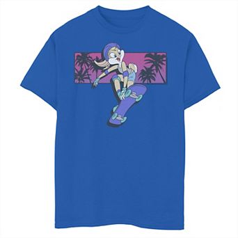 Boys 6-20 Looney Tunes Lola Bunny Skateboard Pose Graphic Tee
