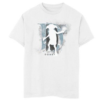 Boys 8-20 Harry Potter Dobby Silhouette Logo Graphic Tee