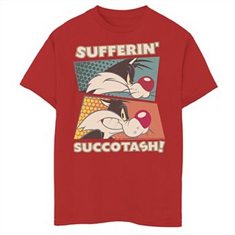 Boys 8-20 Looney Tunes Sylvester Sufferin' Succotash Graphic Tee