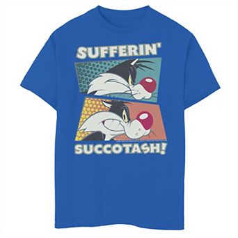 Boys 6-20 Looney Tunes Sylvester Sufferin' Succotash Graphic Tee