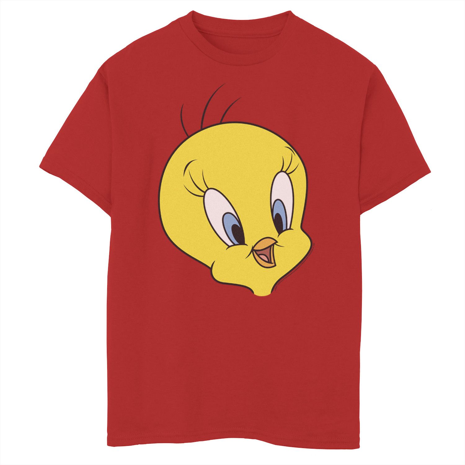 Boys 8-20 Looney Tunes Tweety Bird Big Face Graphic Tee