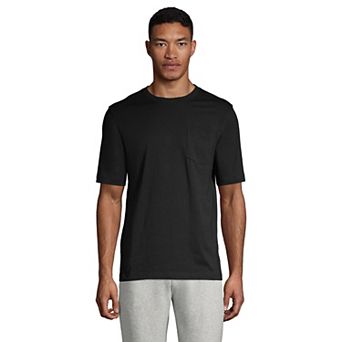 Big & Tall Lands' End Super-T Classic-Fit Pocket Tee