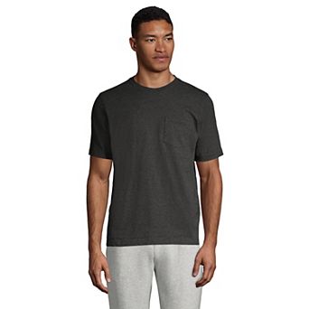 Big & Tall Lands' End Super-T Classic-Fit Pocket Tee