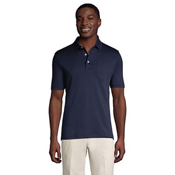 Big & Tall Lands' End Supima Polo