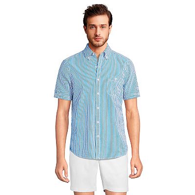 Sammy Button Stripe Button OTS Top Sammy Button Stripe Button OTS Top