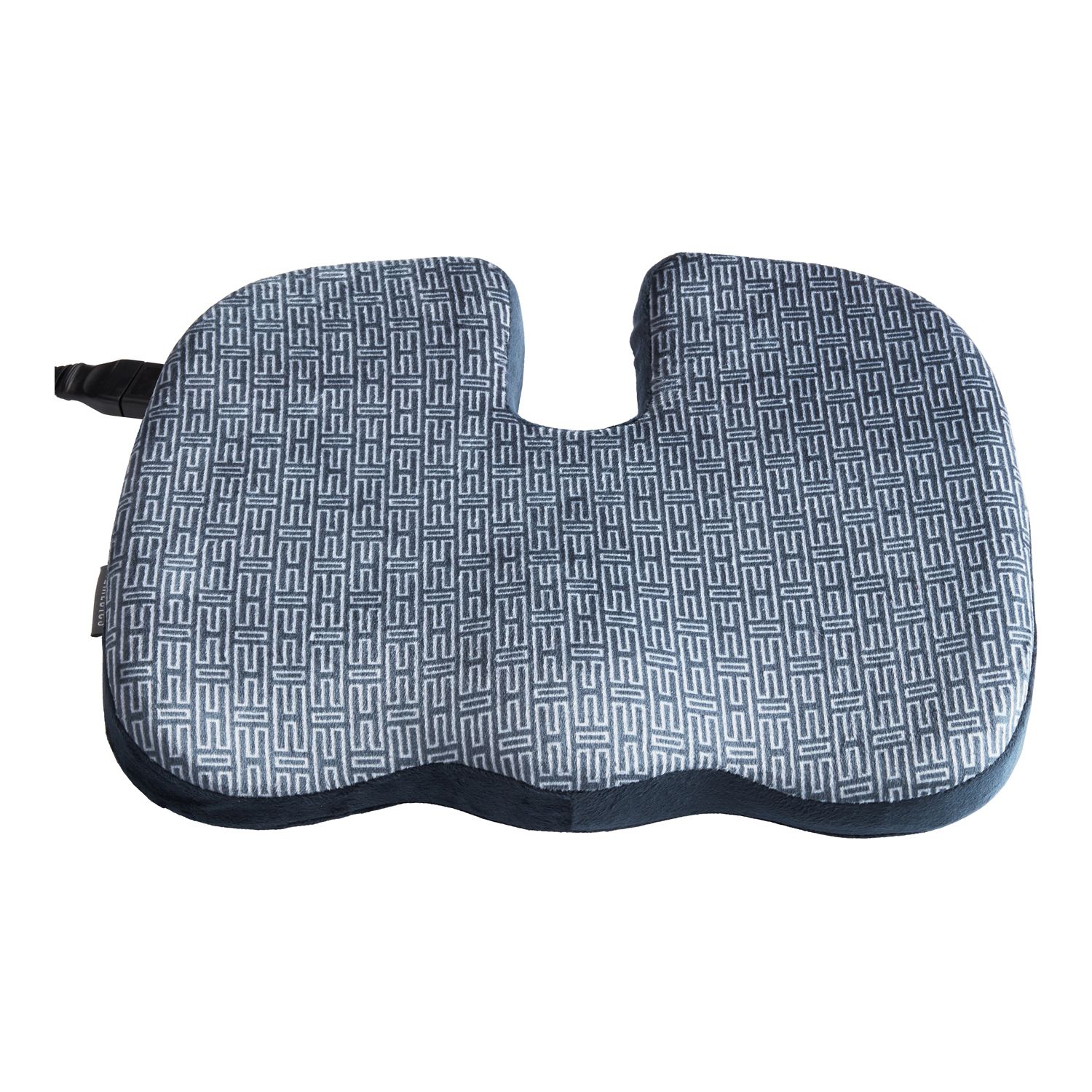 Carex Memory Foam Coccyx Seat Cushion for Tailbone and Back, Navy Blue