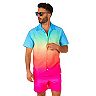 Men's OppoSuits Funky Fade Modern-Fit Summer Shirt & Shorts Set