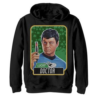 Boys 8-20 Star Trek Next Generation St. Patrick's Day McCoy Fleece Graphic Hoodie