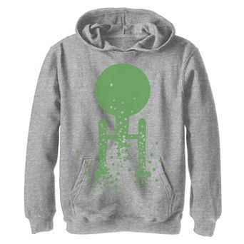 Boys 8-20 Star Trek Next Generation St. Patty's Rocket Graphic Fleece Hoodie