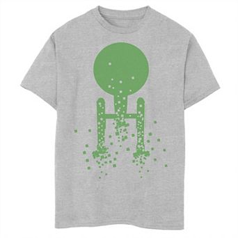 Boys 8-20 Star Trek Next Generation St. Patty's Rocket Graphic Tee