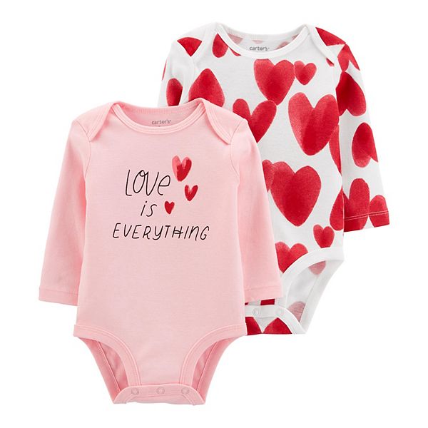 Carters valentines store day baby girl