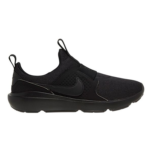 Nike black 2025 slip on sneakers