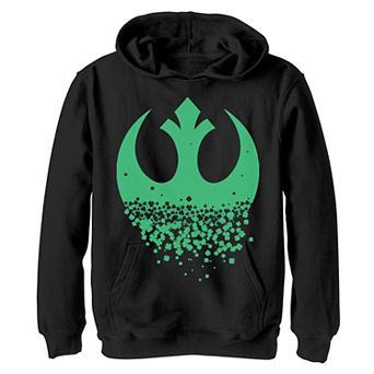 Boys 8-20 Star Wars Saint Patrick's Day Rebel Alliacne Graphic Fleece Hoodie