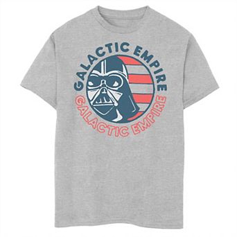 Boys 8-20 Star Wars Vader Galactic Empire Lest Chest Graphic Tee