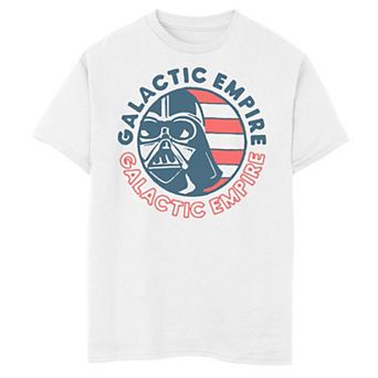 Boys 8-20 Star Wars Vader Galactic Empire Lest Chest Graphic Tee