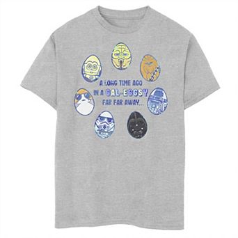 Boys 8-20 Star Wars Easter In A Gal-Eggsy Far Away Graphic Tee