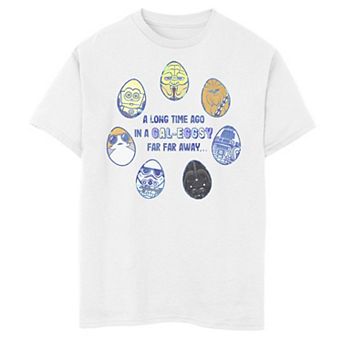 Boys 8-20 Star Wars Easter In A Gal-Eggsy Far Away Graphic Tee