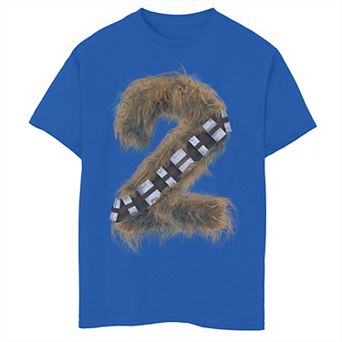 Boys 8-20 Star Wars Chewie Harry Second Birthday Graphic Tee