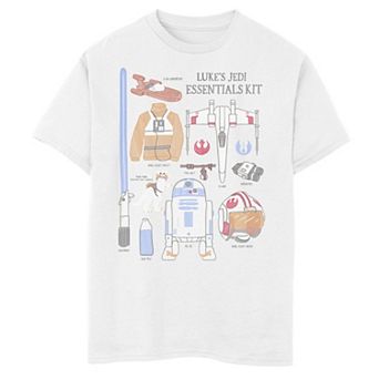 Boys 8-20 Star Wars Luke's Jedi Essentials Kit Graphic Tee