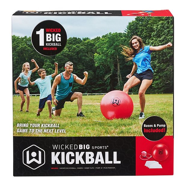 Hedstrom King Of Fun Jumbo Oversized Kickball Set, Red, 47 OFF