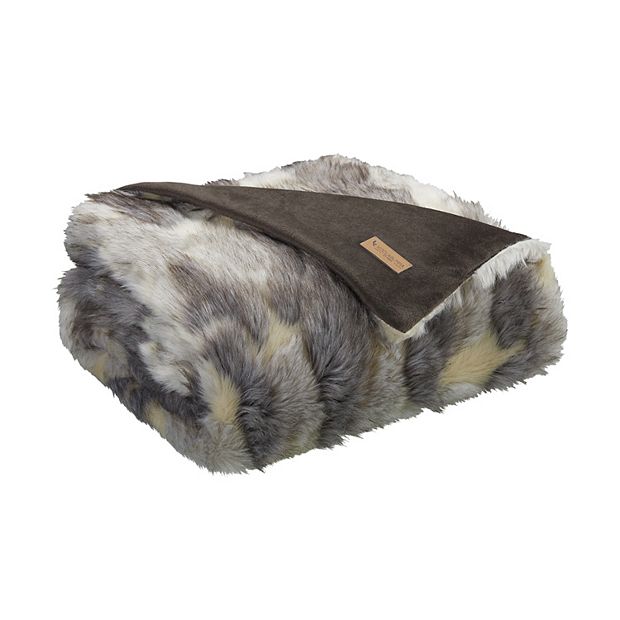 Ugg fur shop throw blanket