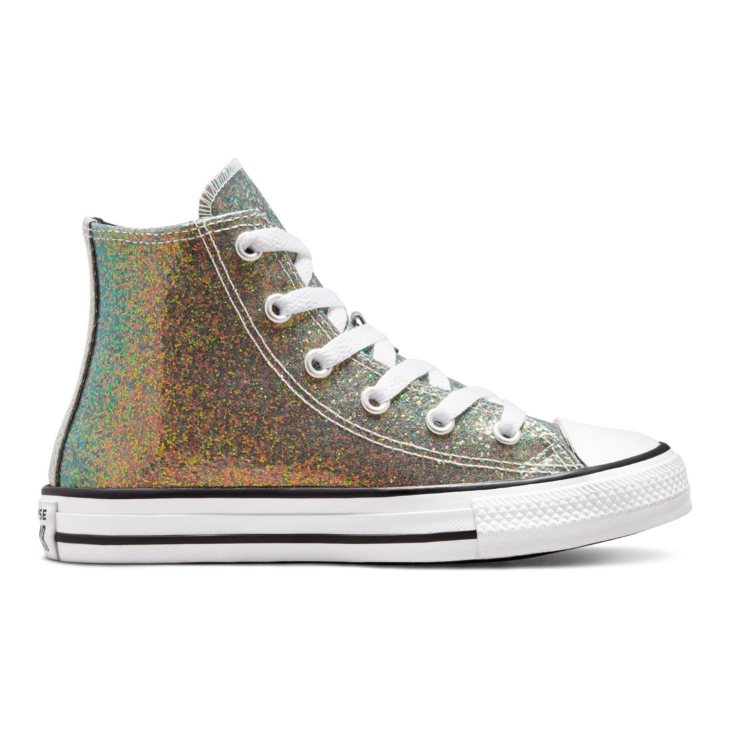 sparkle converse high tops