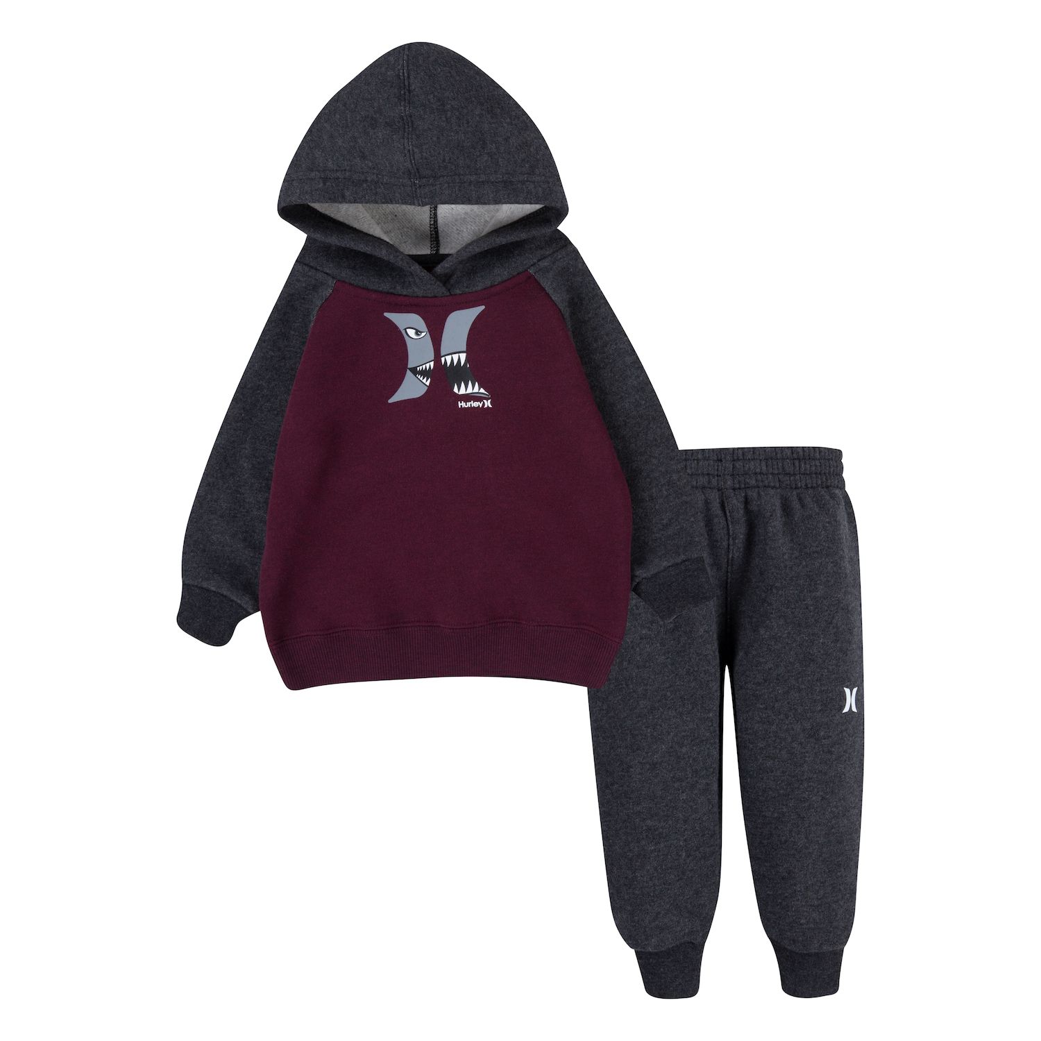 Image for Hurley Baby Boy Shark Bait Pullover Hoodie & Pants Set at Kohl's.