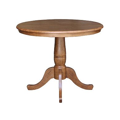 International Concepts 36-in. Round Drop-Leaf Dining Table