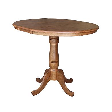 International Concepts 36-in. Counter-Height Drop-Leaf Table