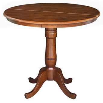 International Concepts 36 in Counter-Height Drop-Leaf Table