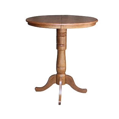 International Concepts 36-in. Bar-Height Drop-Leaf Table