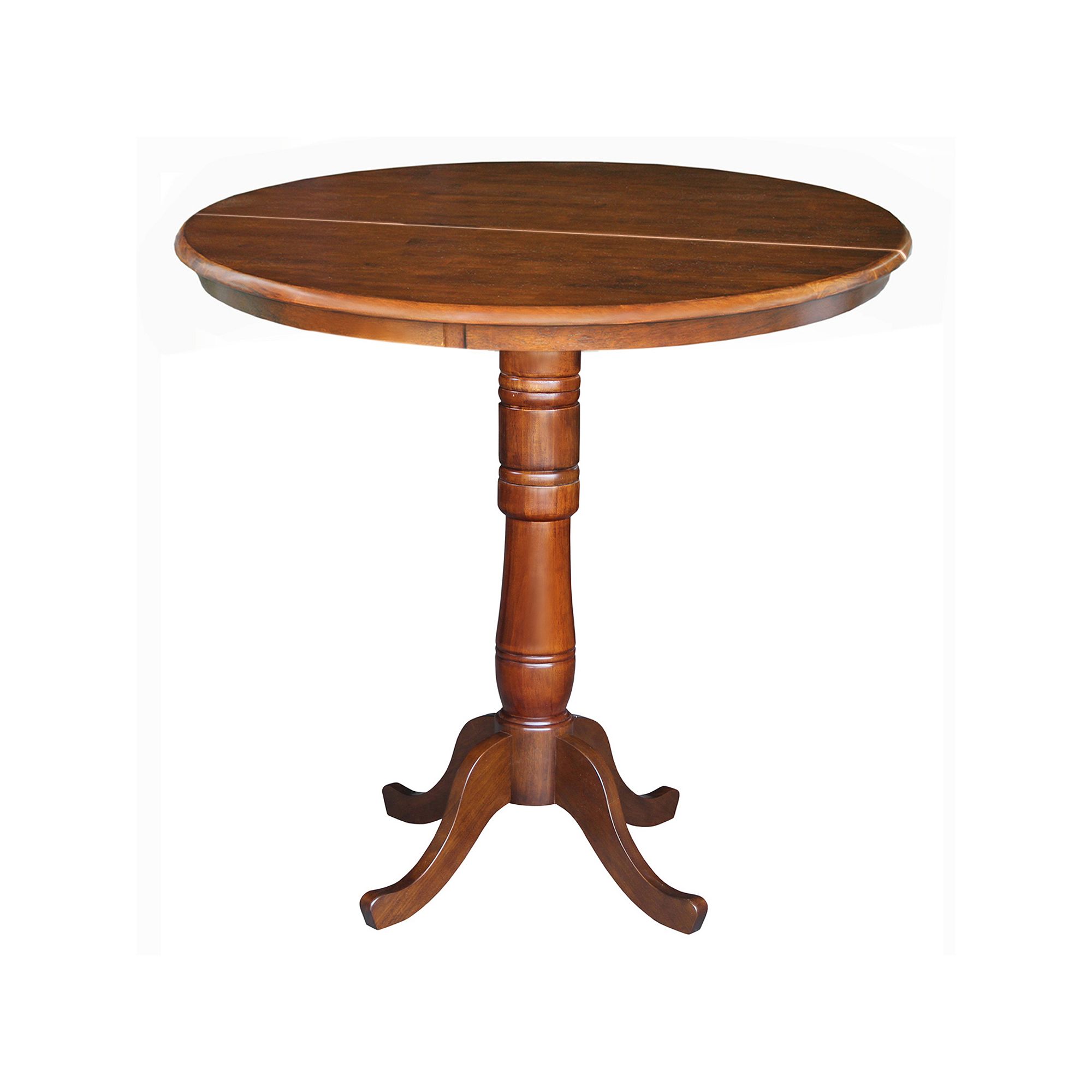 International Concepts 36-in. Bar-Height Drop-Leaf Table, Brown
