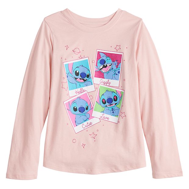 Disney's Lilo & Stitch Girls 7-16 & Plus Long Sleeve Tee