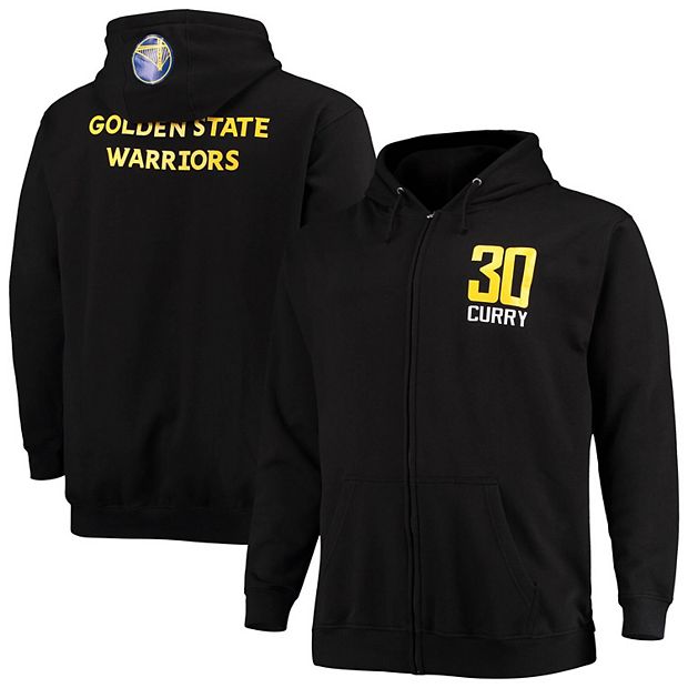 Men's Fanatics Branded Stephen Curry Black Golden State Warriors