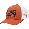 Men's Columbia Texas Orange Texas Longhorns PFG Tonal Fish Flag Flex Hat